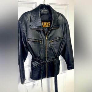 Vintage TREK leather woman’s jacket size S